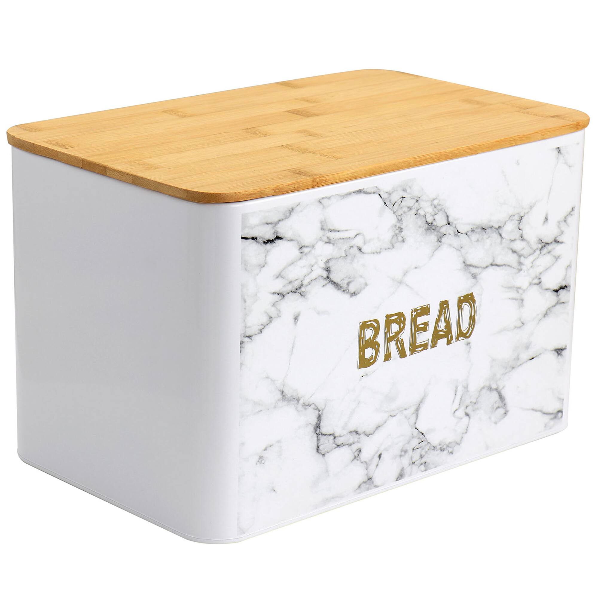 MegaChef Marble Iron Canister Set